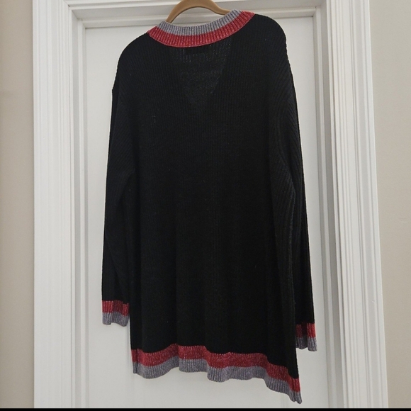 BloomChic Two Tone Trim Sweater - Picture 3 of 6